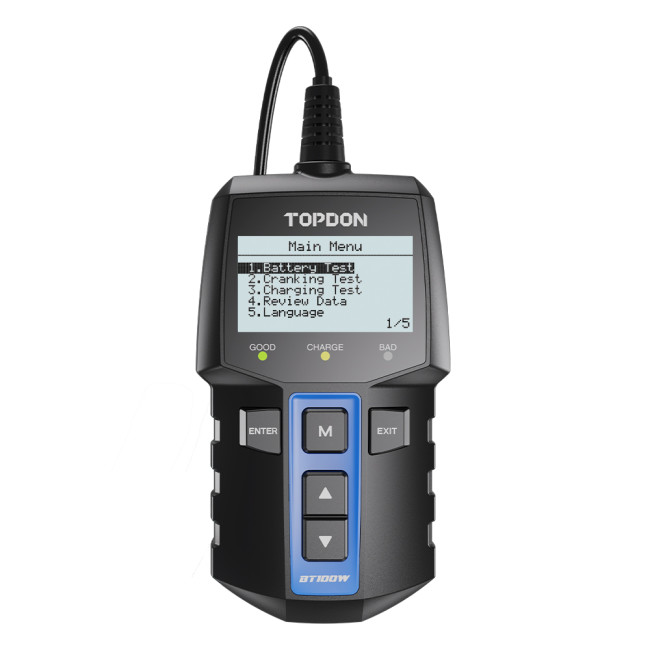 Тестер для акб BT100W с дисплеем Тестер для акб BT100W с дисплеем